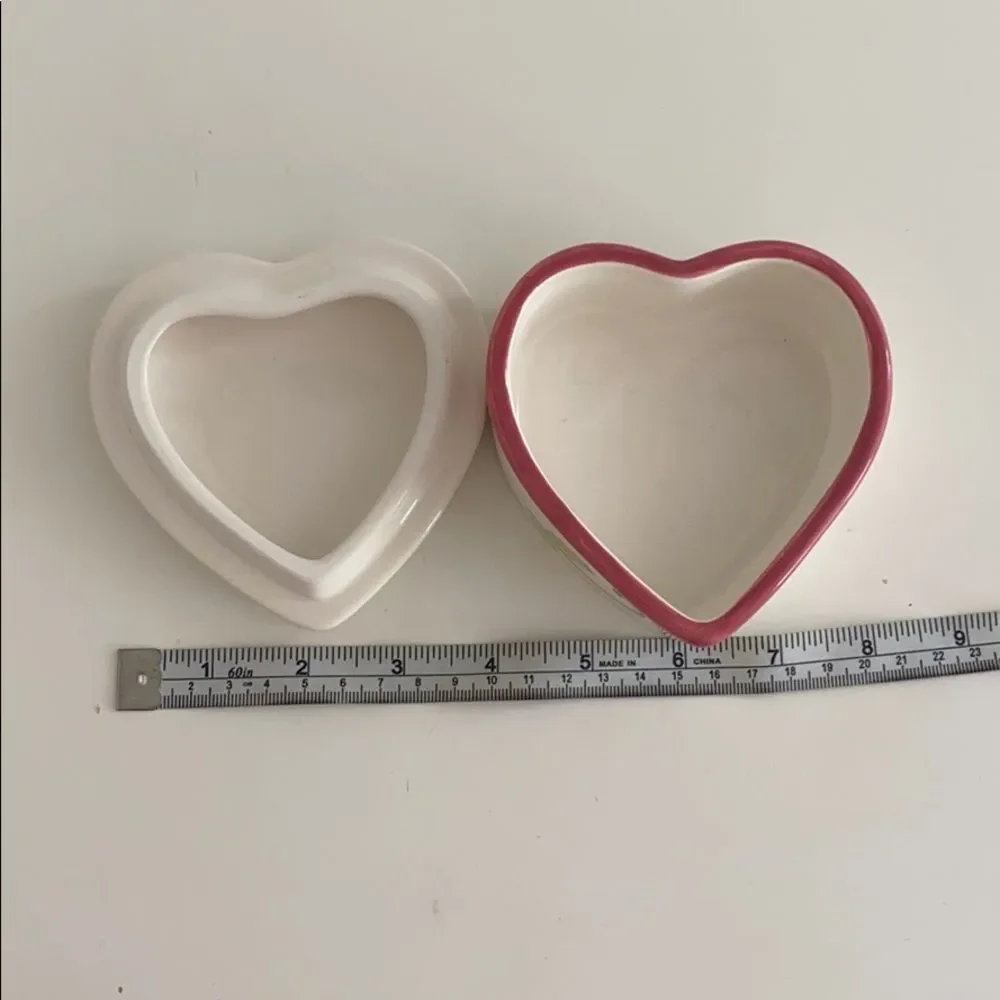 Inspirado Stonelite Heart Jewlery Box
